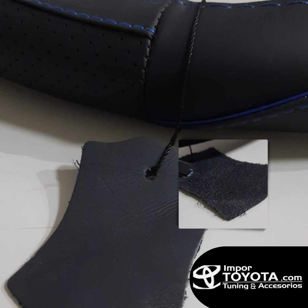 Protector de Timon / cabrilla en 100% cuero