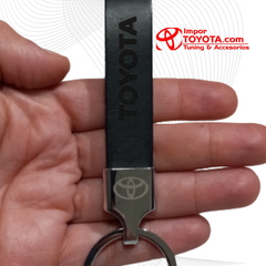 LLavero Toyota Tipo Cuero 4