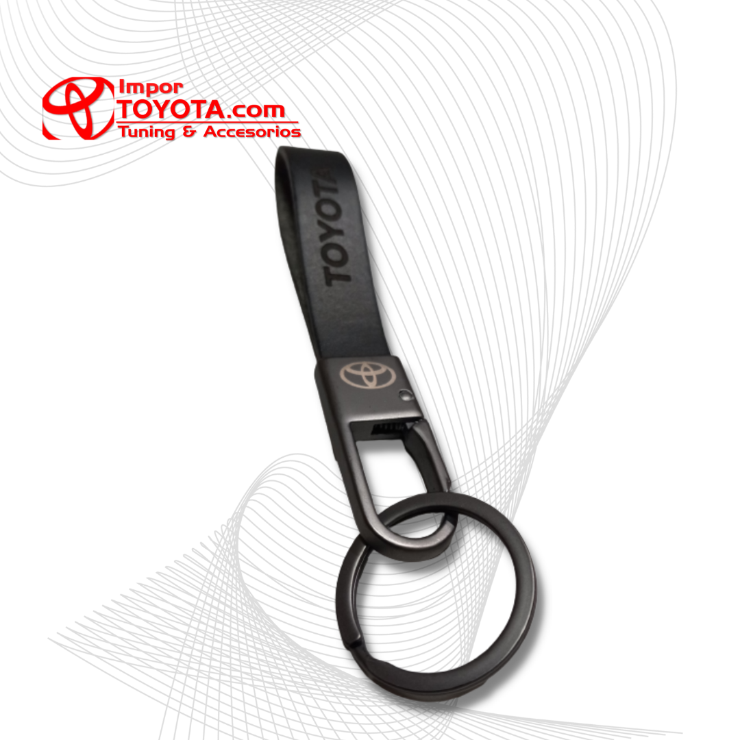 LLavero Toyota Tipo Cuero 7