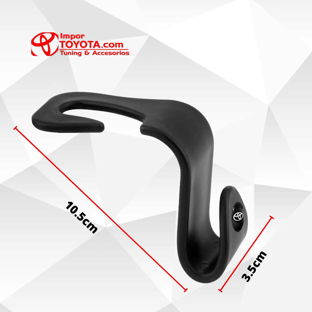 Ganchos para el respaldo del asiento Toyota x2