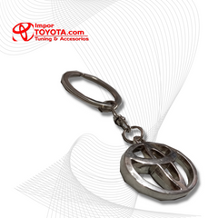 Llavero Toyota Metálico Tipo Cadena