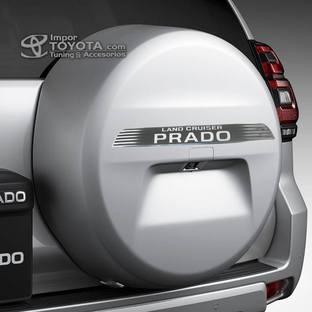 Sticker llanta de repuesto de Toyota Prado Alto Relieve