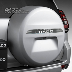 Sticker llanta de repuesto de Toyota Prado Alto Relieve