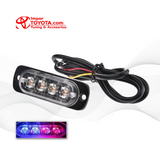 Luces LED Federales Roja - Azul para Persianas