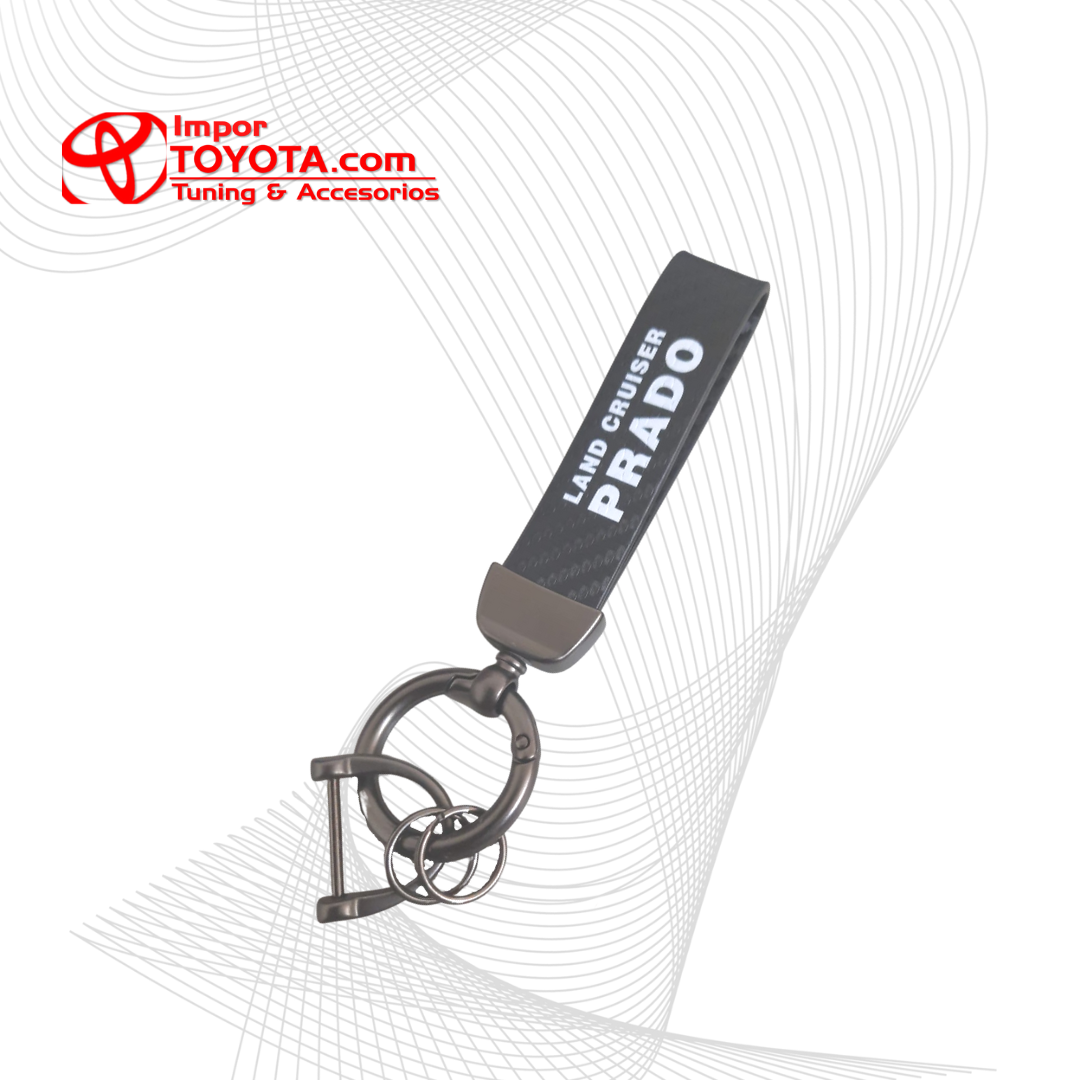 LLavero Toyota Tipo Cuero 9