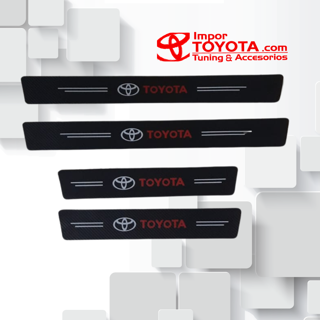 Protector de puerta lateral anti-rayones para Toyota