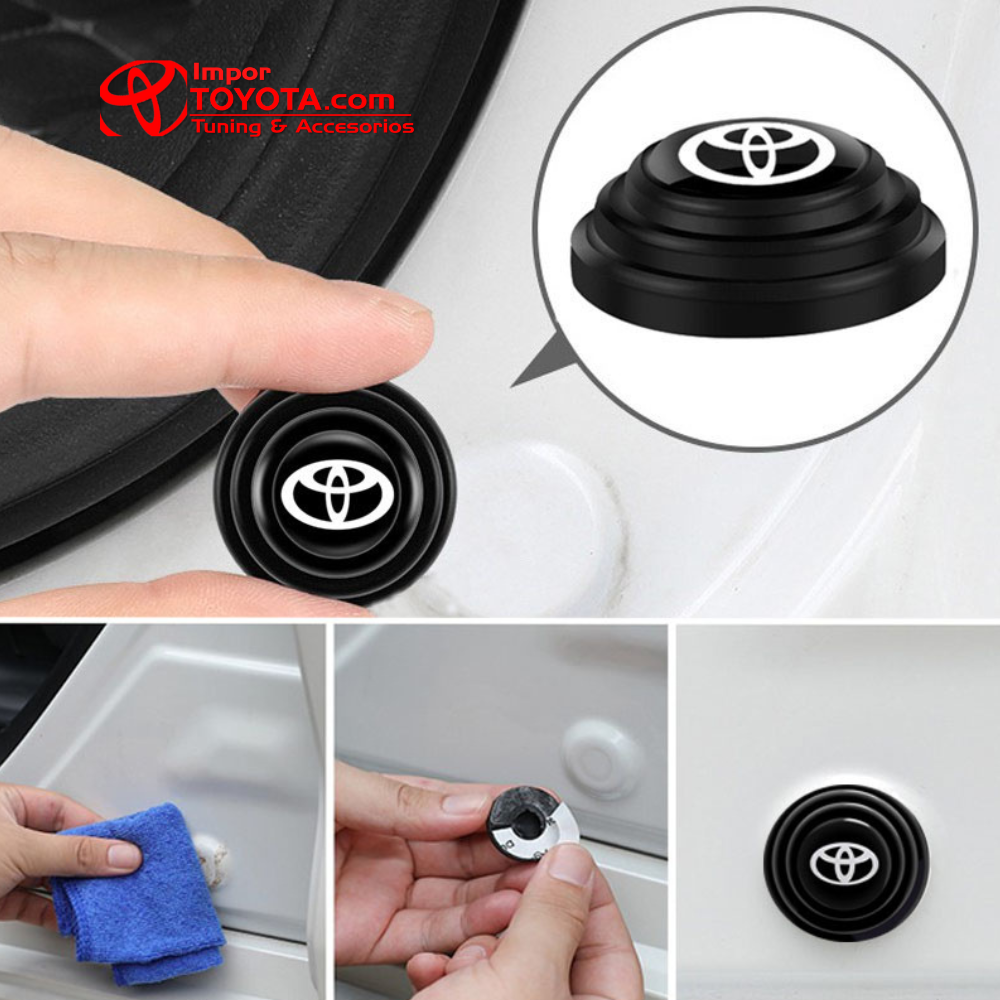 Amortiguadores para puertas con logo de Toyota