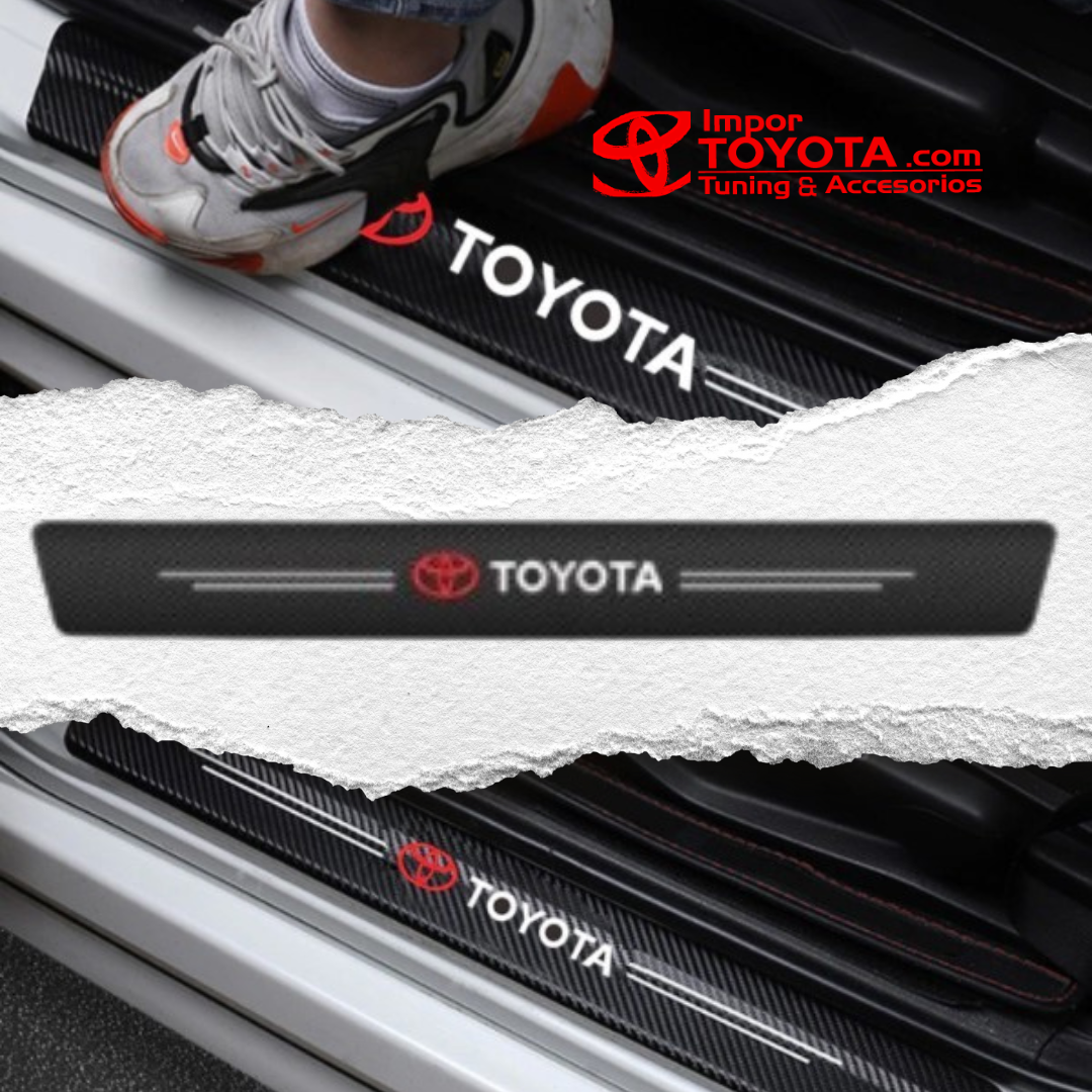 Protector de puerta lateral anti-rayones para Toyota