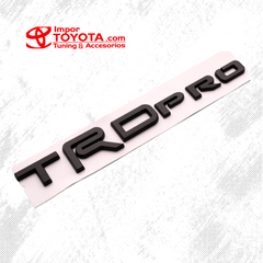 Emblema Bandera TRD Pro Polímero Alto Relieve