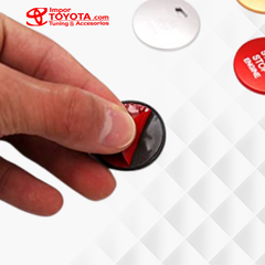 Tapa de Botón de Arranque / encendido de Motor de Aluminio