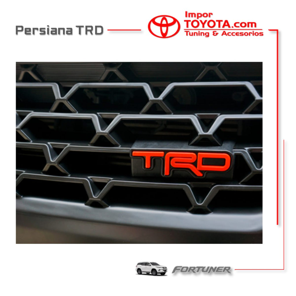 Persiana LED TRD Toyota Fortuner SW 2021/2024+