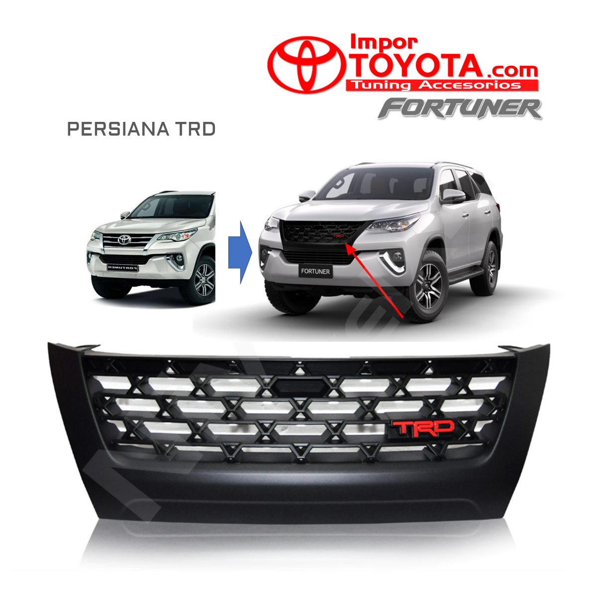Persiana TRD Toyota Fortuner SW