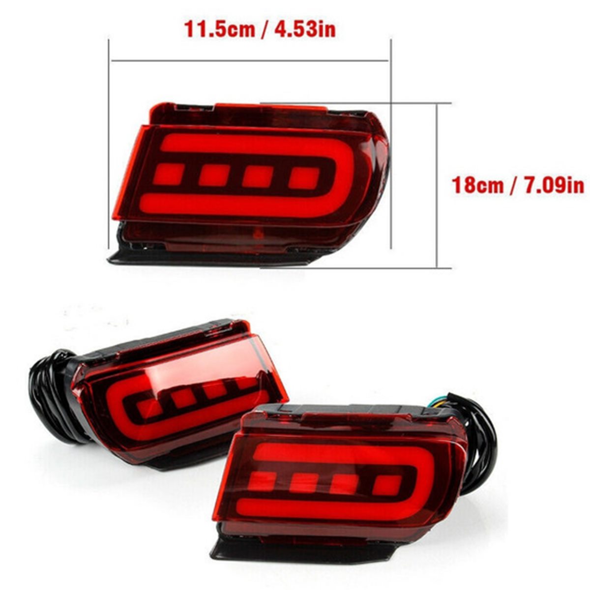 Stop LED DRL para bomper trasero Toyota Prado