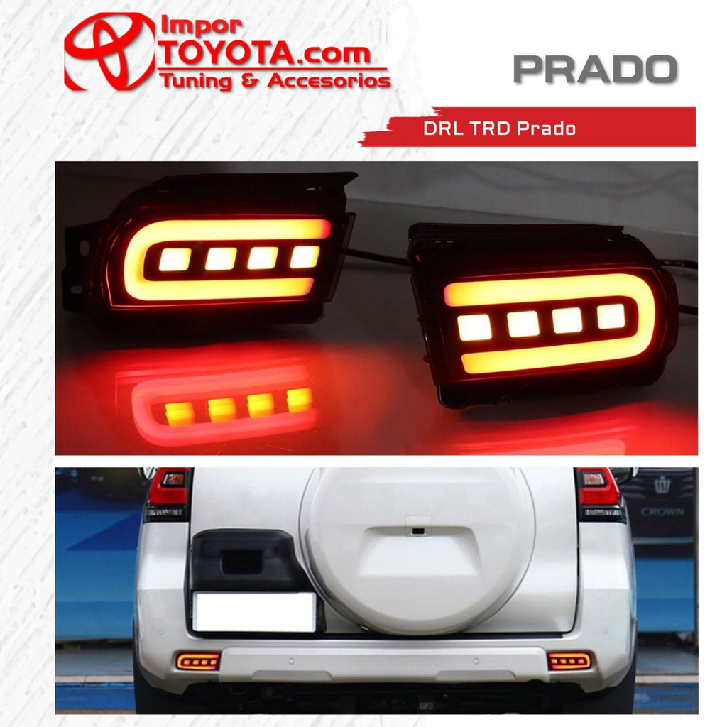 Stop LED DRL para bomper trasero Toyota Prado