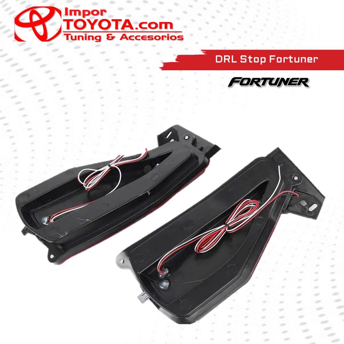 Stop LED DRL para bomper trasero Toyota Fortuner