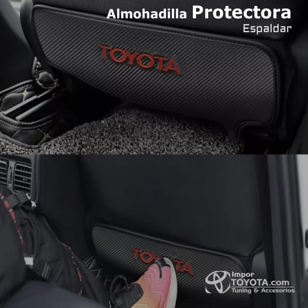 Almohadilla protectora de Espaldar para toyota