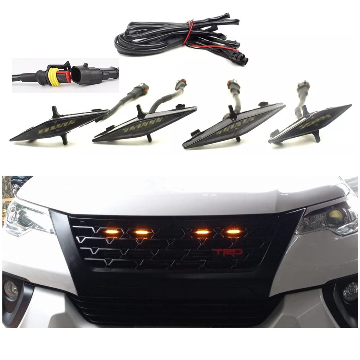 LED para Persiana TRD Toyota RP x4