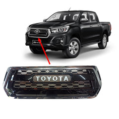 Persiana Cromo TRD Toyota Hilux Revo / Rocco 2018/2020