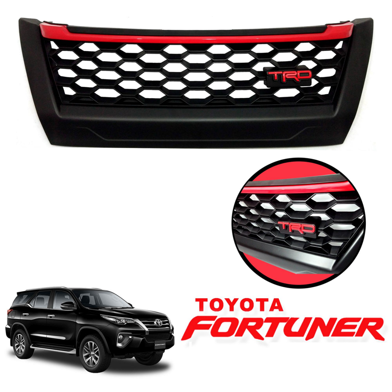 Persiana TRD Bisel Toyota Fortuner SW 2018-2020