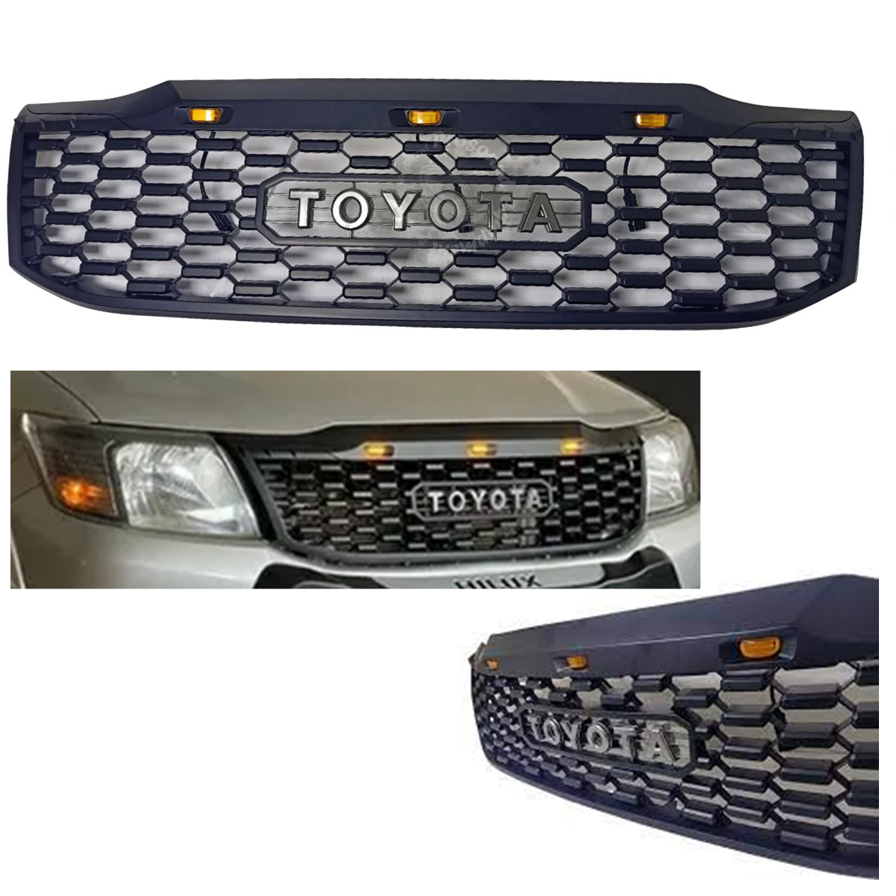 Persiana LED TRD Toyota Hilux Vigo