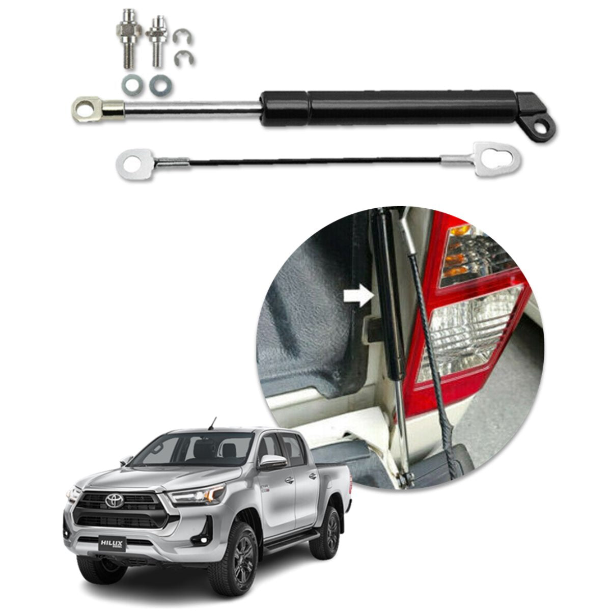Brazo Hidraulico Para Platon Toyota Hilux Revo Rocco