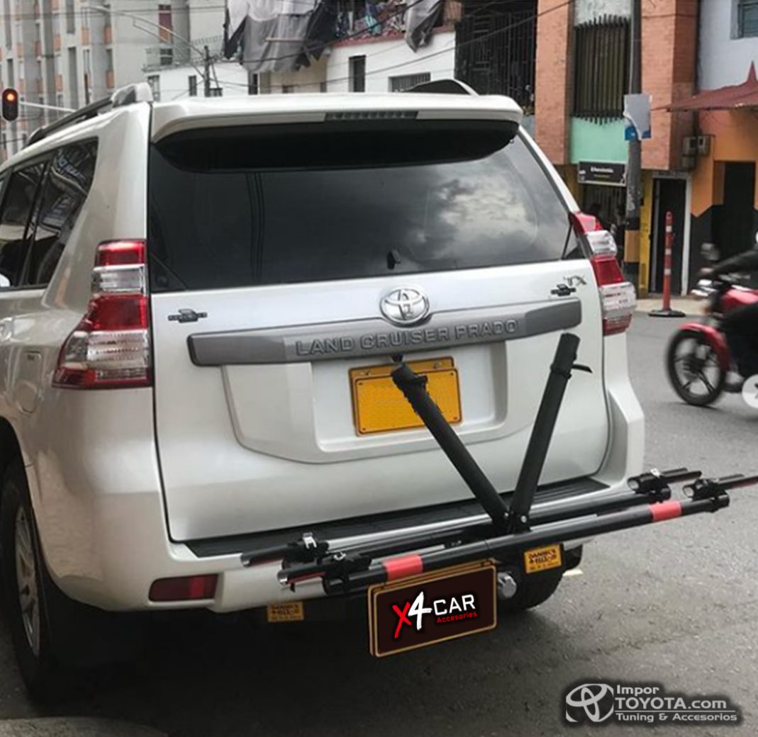 Portabicicletas para tiro de arrastre