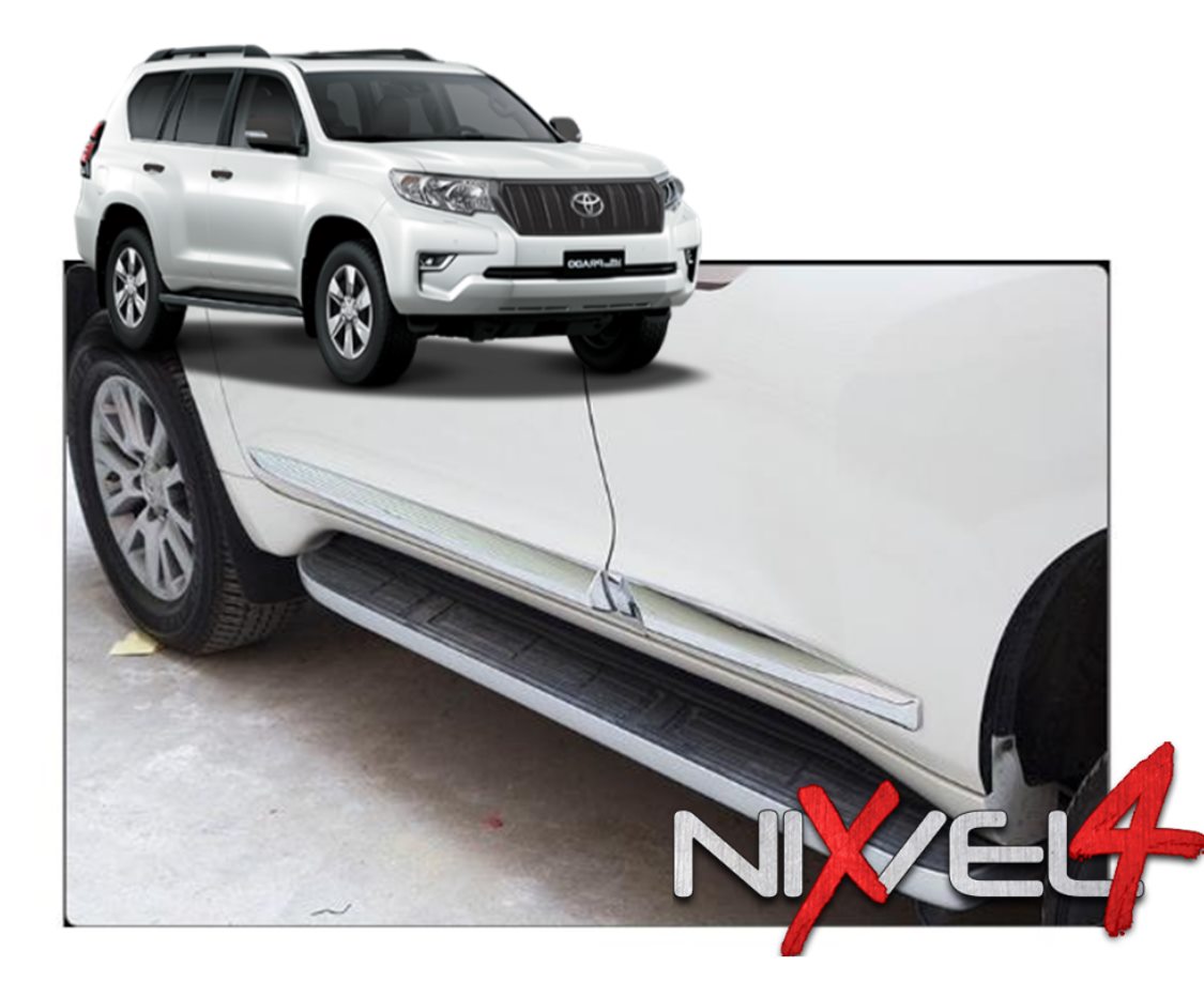 Moldura de Puerta Color Cromo Toyota Prado