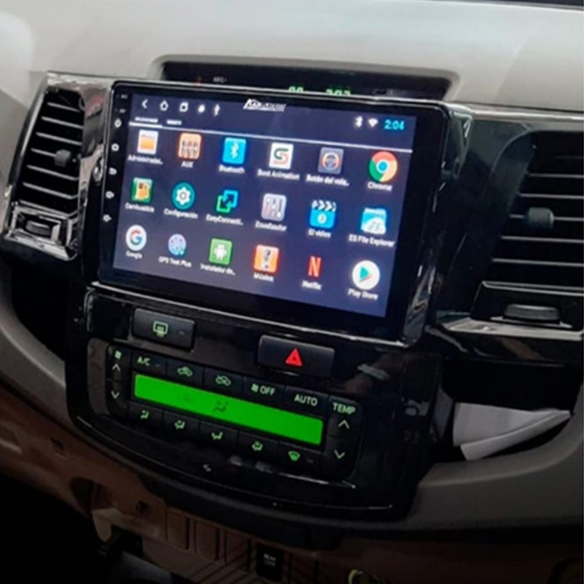 Radio Android 14.0 para Toyota Fortuner / Hilux