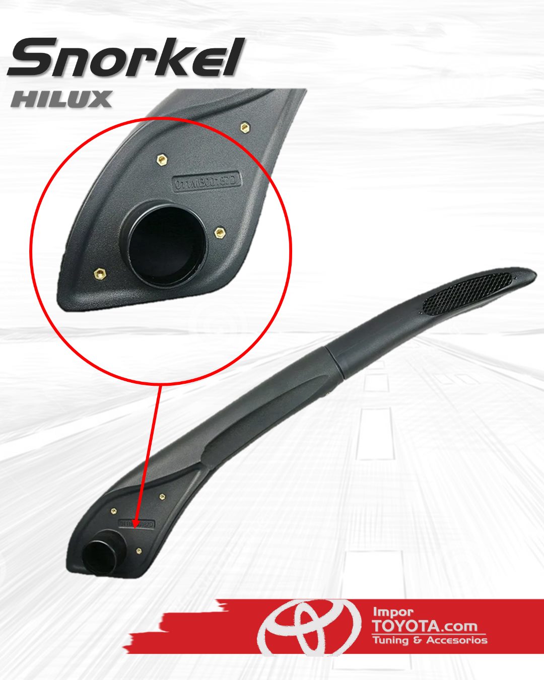 Snorkel para Toyota Hilux 2016 / 2024