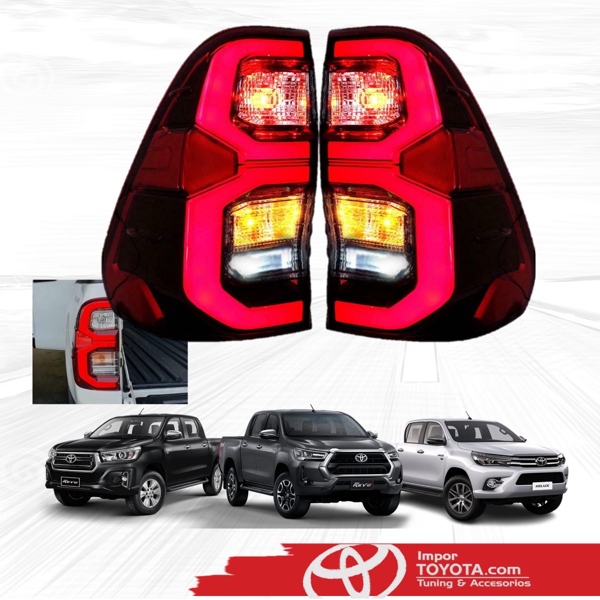 Stop LED para Hilux