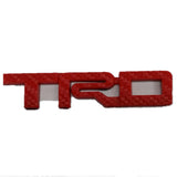 Emblema TRD Efecto Carbon polimero - vista 3 - Importoyota Colombia