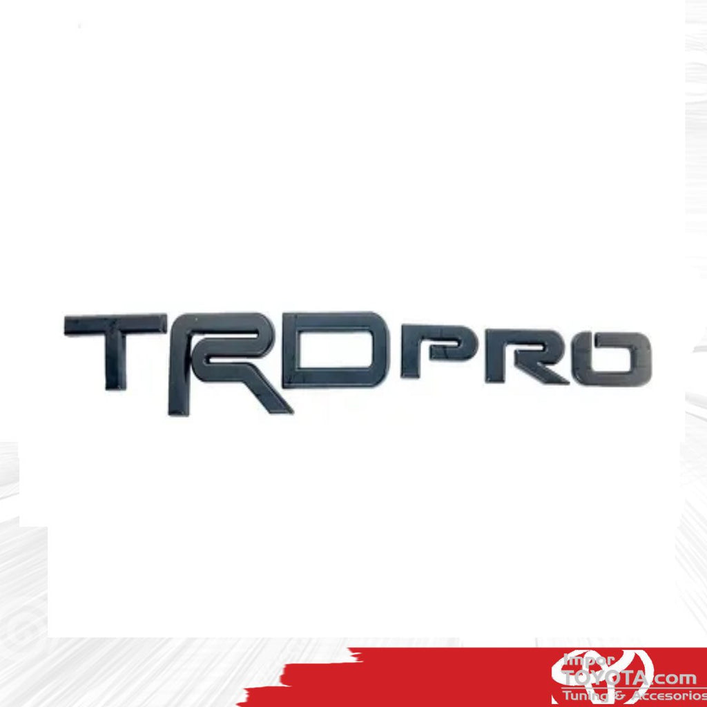 Emblema TRD Pro en Alto Relieve X1
